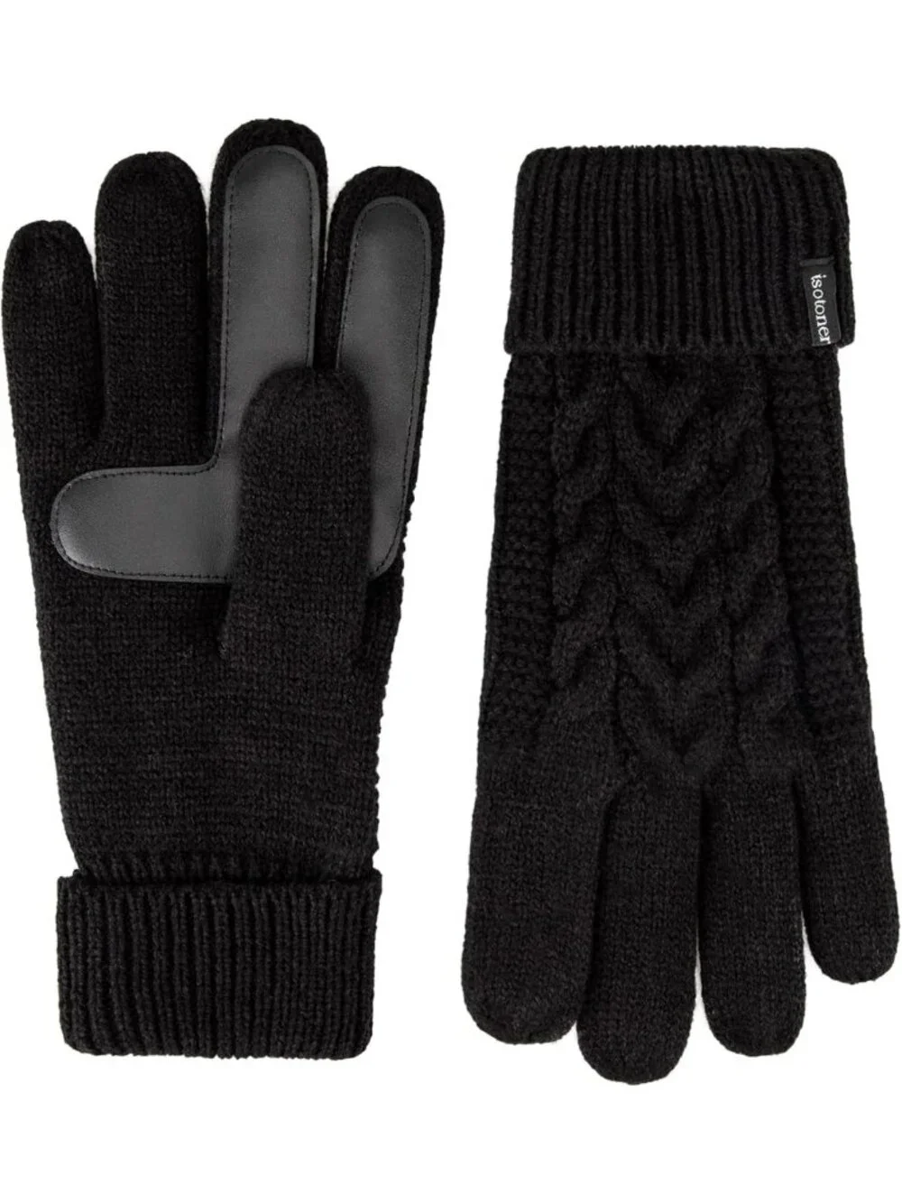 Cozy Touchscreen Cable Knit Sherpasoft Gloves for Women - Warm & Stylish Winter